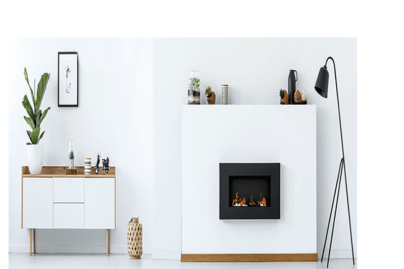 Chimenea de bioetanol